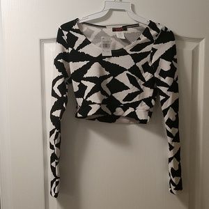 Long Sleeve Crop Top